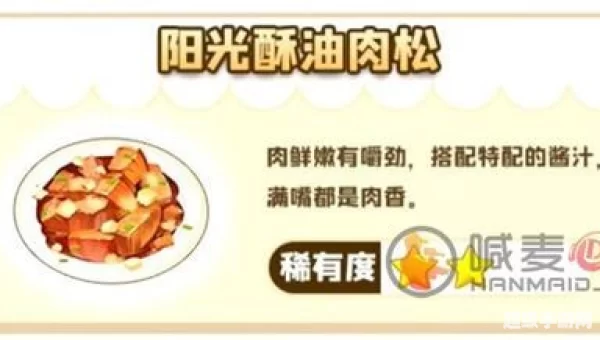 摩尔庄园阳光酥油肉松